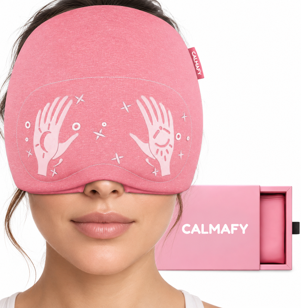 Gorro Calmafy de terapia fría para la migraña